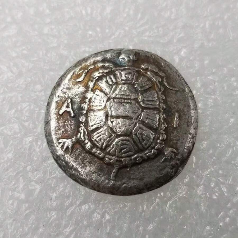 Ancient Greek Coin Replicas - Commemorative Coins, Medals, Collectibles - Multicolor - View 1