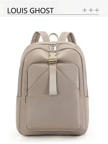 Minimalist Backpack Set | Elegant Dawn Grey * Sleek Black; All-Weather Commute Aesthetics, Unlock Absolute Visual Sovereignty For Business Travel - Multicolor - View 14