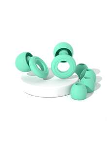 Reusable Silicone Ear Plugs, Suitable For Sleeping And Swimming, Super Comfortable Noise Reduction, Includes 2 Pairs Of Replacement Ear Tips, Suitable For Sleeping, Deep Focus, Travel, Noise-Sensitive People, Hearing Protection, Travel Accessories, Essential For Summer Travel - Multicolor - View 15
