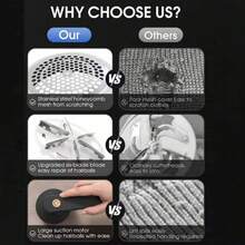 高效电动理发器 - 锋利刀片，一次性清洁，电池续航时间长，运行安静，符合人体工程学设计，易于清洁，大容量集毛盒，可拆卸刀头，USB充电，便携式除毛器。颜色随机发货。 - 彩色 - 查看 7