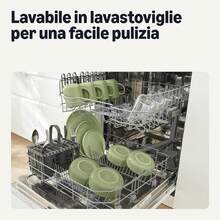 Set da pranzo - Verde oliva - Visualizzare 5