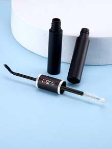 1pc Black Lash Glue 2-In-1 Adhesive & Sealer, 6ml Strong Hold Fast Drying Eyelash Extension Glue, Latex Free Waterproof Lash Glue For Clusters, Gentle On Sensitive Eyes DIY Home Use - Black - View 10