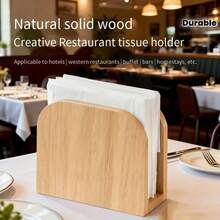 1pc Upright Paper Towel Holder - Commercial Grade High-End For Restaurant, Cafe, Hotel Bar, Napkin Dispenser - Raised - Multicolor - View 3