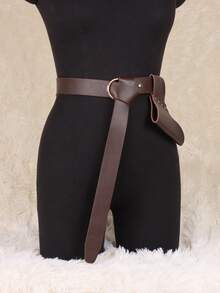 2 bao kiếm da thời Trung cổ, bao kiếm hiệp sĩ Viking thời Phục hưng dùng cho hóa trang Halloween, biểu diễn sân khấu, nhập vai, thắt lưng cổ điển - C - Xem 6