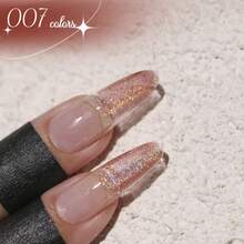 15ml JTING 12-Color Gel Nail Polish, Shimmering Reflective Laser Cat Eye Gel Nail Polish Series With Magnetic Cat Eye Effect, UV Semi-Permanent Nail Polish, Suitable For Home Manicure DIY And Nail Salons - Multicolor - View 19