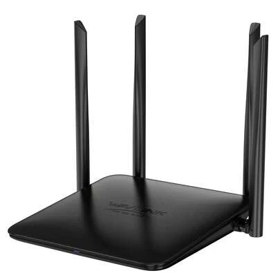 Router WiFi AC1200, Router WiFi Gigabit para el hogar y juegos, 1 puerto WAN de 10/100/1000 Mbps, 2 puertos LAN de 10/100/1000 Mbps, compatible con MU-MIMO, Beamforming y LNA+PA, IPv6, Router de red inalámbrica de banda dual
