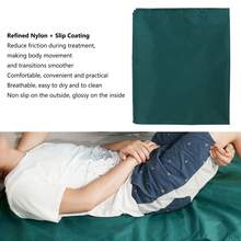 Patient Sliding Sheet Multifunction Patient Transfer Cloth for Caregiver Bedridden Elderly Green140x68cm / 55.1x26.8in - 140*68cm - Ver 3