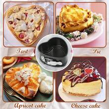 Large Non-Stick Heart Shaped Cake Mold, Suitable For Valentine's Day Baking And Cheesecake Making - Multicolor - View 5