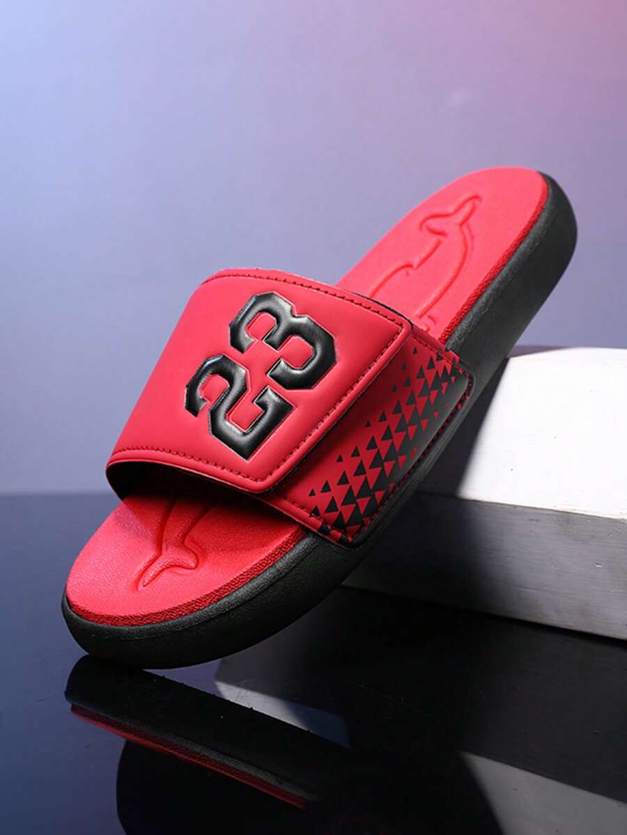 35-48 Plus Size Men's Slippers, Large Size, EVA Lightweight & Soft, Anti-Slip, Wear-Resistant Thick Sole, Open Toe Sandals, Daily Wear & Outdoor Beach