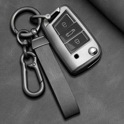 TPU Araç Anahtar Kılıfı Koruyucu Anahtarlık VW Golf 8 MK8 ID.3 ID.4 Cupra, Skoda1 Octavia A8, SEAT Leon MK4 2020 2021 Formentor Tarraco Aksesuarları