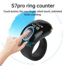 Electronic Digital Tally Counters OLED Display Ring Holder Intelligent APP Counting Type-C SilentTouch Smart Finger Counter - Mixed Colors - View 5