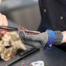 XL码防割手套，适用于鱼类、肉类、木雕、牡蛎剥壳等安全屠宰作业 - 多色 - 查看 2