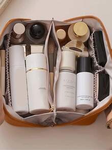 奢华大容量便携化妆包，女士旅行洗漱包，防水化妆包 - 完美礼物 - 彩色 - 查看 2