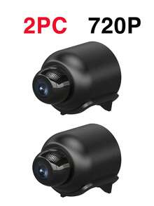 GENAI 1/2/4pcs Wireless Security Camera, Indoor Home Monitoring Mini WIFI Camera With Night Vision And Motion Detection For Remote Viewing - 黑色 - 查看 10