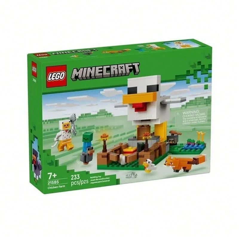 LEGO 积木(积木)我的世界 21585 养鸡场,儿童男孩女孩积木模型玩具 - 21585 - 查看 1