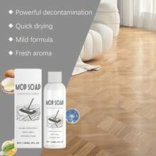 Limpiador de Pisos Concentrado 120ml - Limpieza Profunda, Brillo y Aroma Fresco para Madera, Cerámica y Todo Tipo de Suelos - Elimina Manchas Difíciles, Grasa y Renueva el Color - Fórmula con EDTA y Aceites Naturales - Ideal para Uso Diario, Mantenimiento del Hogar,regalos para hombres y mujeres adecuados para San Valentín, Año Nuevo, cumpleaños, bodas y fiestas,baño,cocina,hogar,ofertas,Envío Gratis - Líquido - Ver 6
