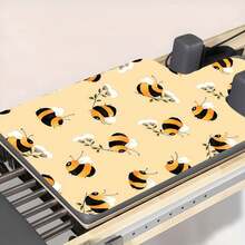 1 件 39*22 英寸瑜伽垫，卡通蜜蜂图案，防滑耐用，加宽加厚，适合家庭和专业人士使用，适合初学者，多种款式可选 - 彩色 - 查看 1