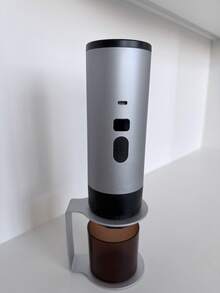 1 pieza Cafetera de cápsulas, pantalla LED, autocalentamiento, carga USB, apta para café en polvo y cápsulas, máquina de café eléctrica muy adecuada para viajes, uso al aire libre y en caravanas. Máquina de café de cápsulas - (Nuevo) - Ver 20