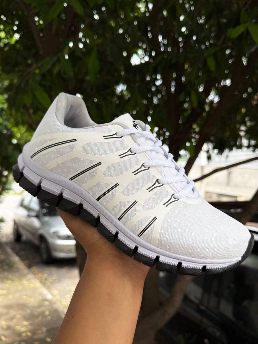 Men's Olimp Gym Running Crossfit High Performance Tennis Shoes - Super Discount - trắng - Xem 1