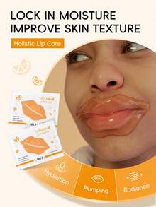 LAIKOU 1套莱寇保湿维C护肤套装，（维C护肤套装3件套（精华液17ml+眼霜15g+面霜30g）+维C手工皂90g+维C眼膜10g*2+维C唇膜6g*2+维C洗手片3g*2+维C亮肤润唇膏40g+维C磨砂膏80g） - 11pcs - 查看 2