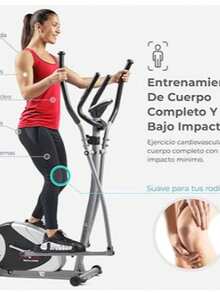 S unny H egacy, Entrenador de Cuerpo Completo con Transmisión por Correa Magnética Hiper Silenciosa, Opcional con Conexión a la App SunnyFit - Gris Oscuro - Ver 2