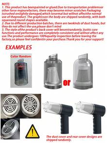 Kabelloser, wiederaufladbarer Tierhaar-Staubsauger für Auto, Zuhause, Büro, Katzen- oder Hundehaare, tragbarer Handstaubsauger für Tierhaar - Schwarz - Übersicht 8