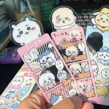 2pcs Japanese Style Healing Style Cute Pet Bookmark Reading And Marking Tool, Student Stationery Set For The New School Season,New Year's Gift, Valentine's Day Gift, Easter Gift.Stochastic Style. - Multicolor - View 3