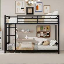 Kids Bed Frames, Headboards & Footboards - Black + Iron + Bedroom - View 7