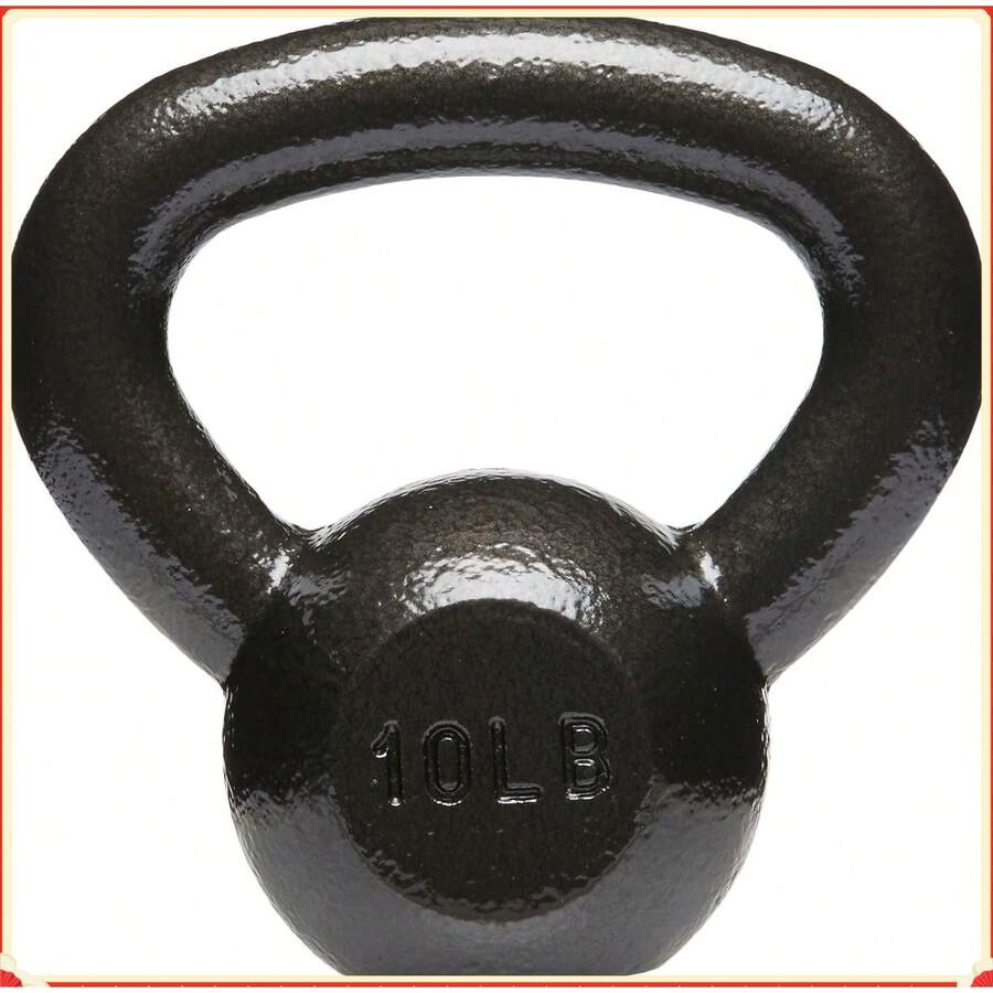 Basics Cast Iron Kettlebell - 45磅 - 查看 1