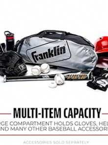 Franklin Sports Junior Bolsa para Equipo - Gris Claro - Ver 1