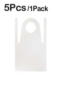 200pcs Disposable Plastic Aprons For Cooking, Value Pack,Bulk,Heavy Duty,Family Size,Painting, BBQ & Picnic - Individually Wrapped For Hygiene,Home, Kitchen, And Work Uniforms; Essential Kitchen Items - Transparent - View 15
