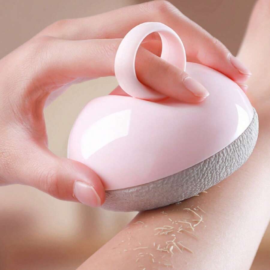 Cepillo de ducha de mano para limpieza, exfoliante de espalda de doble cara, exfoliante corporal. - Rosa - Ver 1