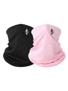1pc/2pcs Unisex Balaclava Hat, Solid Color Breathable Ski Mask, Sweat-Absorbent Sun Protection Face Cover, Suitable For Outdoor Activities Like Hiking, Climbing - Multicolor - View 16