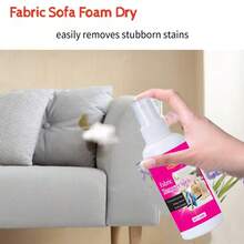 多用途清洁剂，高效清洁织物沙发地毯，轻松去除顽固污渍，无需用水，干洗即可使用。 - 液體 - 查看 5