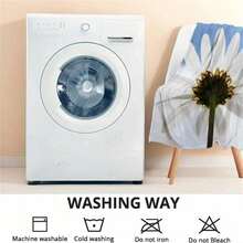 P-Plim Cute Blanket Comfortable Skin Friendly Soft Sofa Living Room Bed Bedroom Blanket Suitable For Travel And Gifts - màu đen - Xem 5