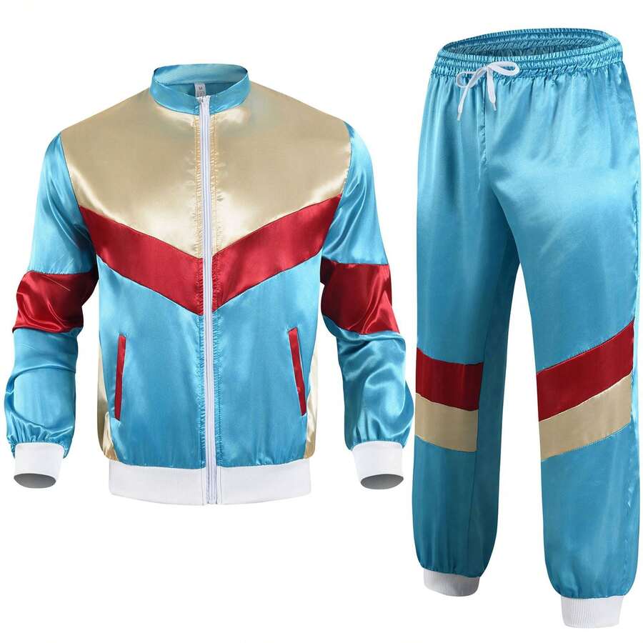 Men Cosplay Clothing - Baby Blue - View 1