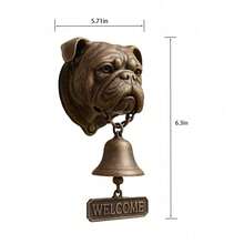 New Witch Bell Dog Welcome WELCOME Doorbell - Multicolor - View 7