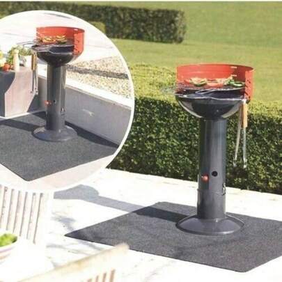 Outdoor BBQ Grill Mat Patio Heat Resistant Camping Floor Protection