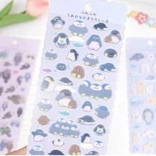 Ocean Animal Felt Plush Stickers, Puzzle Reward Stickers, Handmade Decorative DIY Stickers - Multicolor - View 7