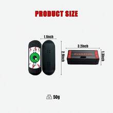 热门指尖滑板，高品质减压玩具，办公手指减压器，礼品 - 彩色 - 查看 6