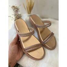 Girls' Flat Sandal With Comfortable Insole - Premium Fashion - New Release - 玫瑰紅 - 查看 2