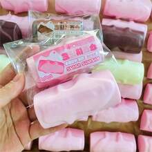 3 món đồ chơi bóp hình que kem, mềm mại, đàn hồi chậm, đồ chơi bóp giảm căng thẳng với kết cấu siêu mềm, đàn hồi chậm, thiết kế giảm căng thẳng, trang trí bàn làm việc di động, món quà hoàn hảo cho ngày lễ, sinh nhật. - Nhiều màu - Xem 4