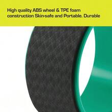 10-Inch High Quality Yoga Wheel - Deep Stretch Tool To Unlock Flexibility & Relieve Back Tension - Default - View 6