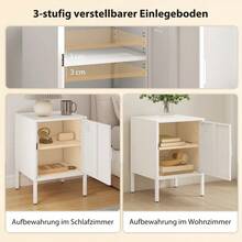 Nightstands - White - View 7