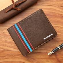 Men's Wallet Zero Wallet Gift Travel Wallet Birthday Gift Holiday Gift Card Bag Wallet.Carteras Para Hombre.Wallets For Man.Billeteras De Hombre.Men Wallet.Valentines Gifts - Brown - View 3