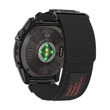 1 pièce Bracelet de montre en nylon 22-26mm compatible avec Fenix 6 6S 7 Pro 7S 7X 8 AMOLED 43 47 51 Instinct 3 2X 2 2S Epix Pro Gen2 - Multicolore - Voir 14