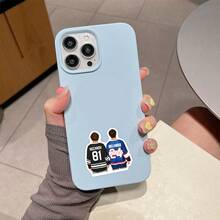 60Pcs Heated Rivalry Stickers TV Show Stickers Scrapbook Aesthetic Stickers Pack Fashion Cartoon Stickers Heated Rivalry Book Stickers Vinly Waterproof Stickers For Water Bottle,Computer,Laptop,Phone,Luggage,Notebook,Fridge - Multicolor - View 2