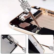 Zestaw do naprawy okularów 5 w 1, wielofunkcyjny miniśrubokręt, narzędzia i akcesoria do konserwacji okularów, odpowiednie do okularów, zegarków, elektroniki - Śrubokręt 5 w 1 - Zobacz 8