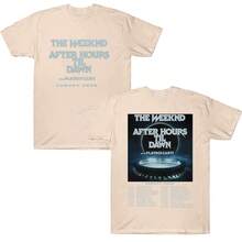 TheWeeknd After Hours Til Dawn Europe 2026 Tees Graphic T Shirts Women Men Hip Hop T-Shirt  Style Clothes Cotton T-Shirts - Black - View 10