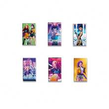 一套《魔女猎人》收藏卡，KPOP 小卡，动漫游戏主题交换卡，盲盒，随机设计 - 彩色 - 查看 6